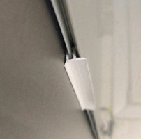 Натяжной потолок с плинтусом вставкой